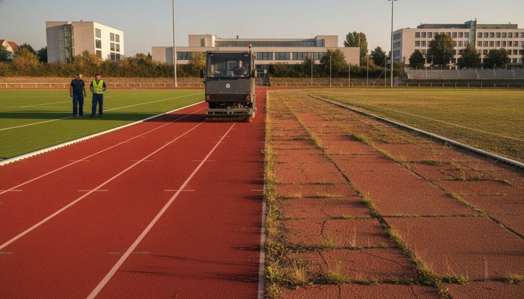 Sportplatz-Instandsetzung: Kosten & Werterhalt 2026