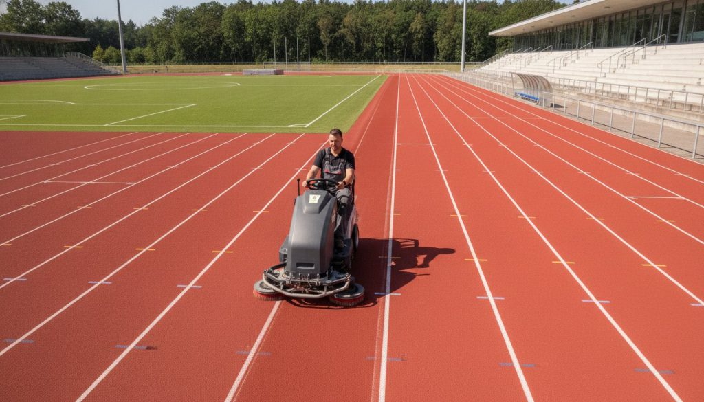 Sportplatz Service Deutschland: Professionelle Pflege von Kunststoff-Sportbelägen 2026